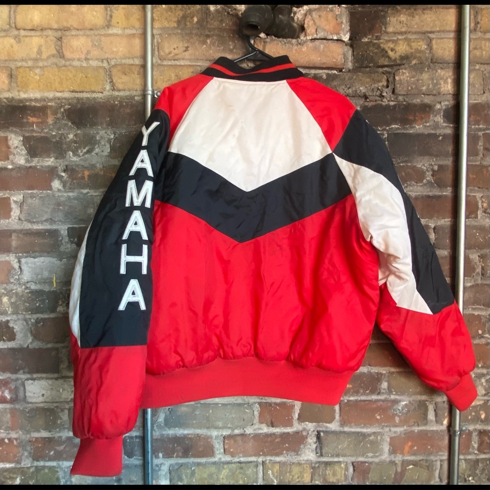 VINTAGE Yamaha color block Snow Coat